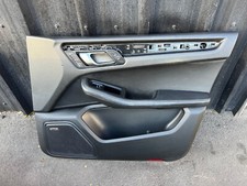 Türverkleidung Vorne Rechts Porsche Macan 95B Schwarz Leder