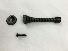  25 Designers Impressions Oil Rubbed Bronze Flexible Spring Door Stop Doorstop