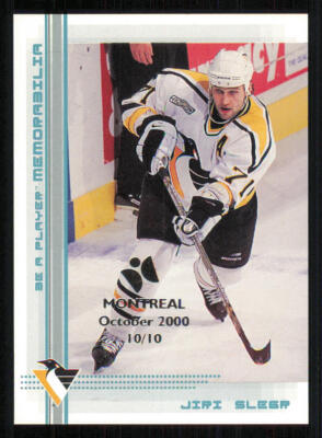 2000-01 BAP Memorabilia Montreal Olympic Stadium Show #123 Jiri Slegr /10
