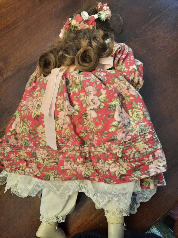 Rarissime poupée Corolle en porcelaine Espérance Catherine Réfabert. 500 ex - Photo 4/4