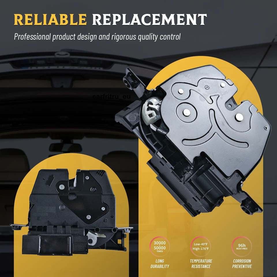 Rear Trunk Lid Lock Latch Actuator w/ Power Lock for BMW 535i 750Li xDrive50i - Изображение 4 из 4