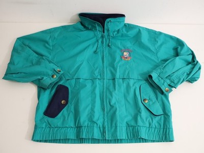 Vintage 1990s Gear For Sports Springfield Golf Windbreaker Jacket Teal L