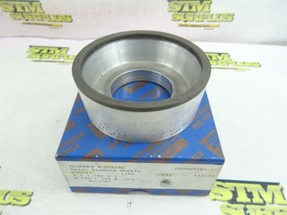 WICKMAN DIAMOND CUP GRINDING WHEEL 4" X 1 1/2" X 2" D240T125B3/8