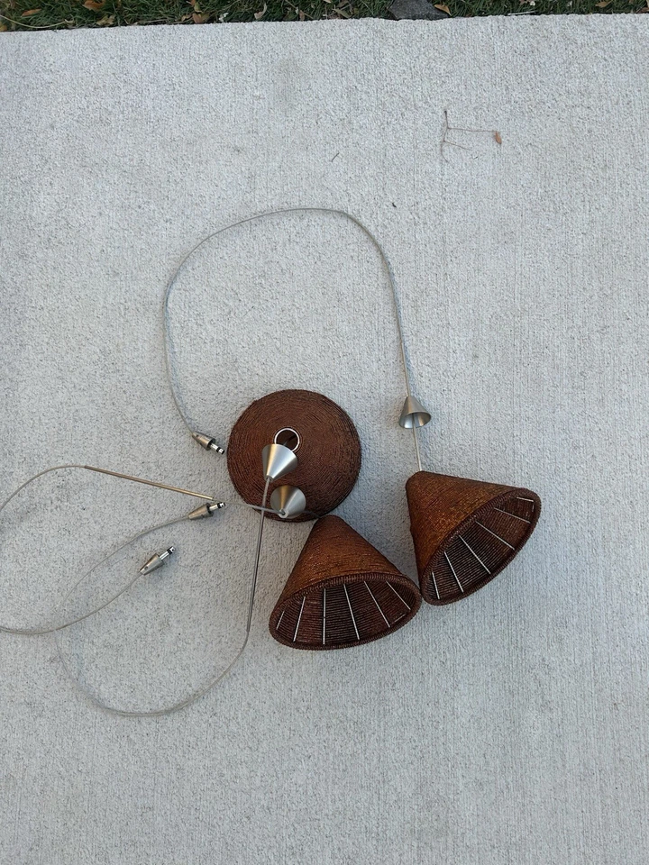 Lot Of 3 Tech Lighting Contemporary MonoRail Egypt Pendant 700FJEGYAMS + 33”OAH - Image 3 of 4