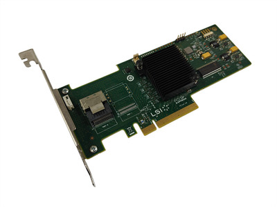 LSI MegaRAID 9240-4i PCIe SAS SATA 6Gbps Raid Controller Karte L3-25091-03A