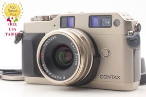 COMME NEUF DANS SA BOÎTE] Contax T argent télémètre caméra film flash