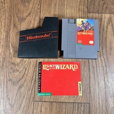 Legacy of the Wizard (Nintendo Entertainment System, 1989) Game Manual And Cover