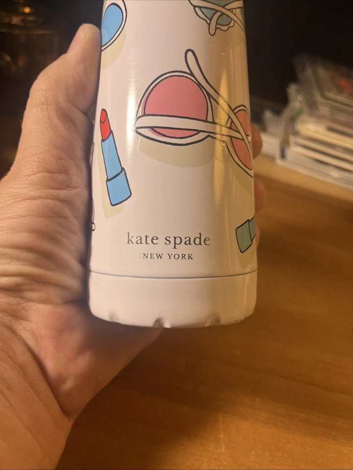 Kate Spade Insulated Stainless Steel Water Bottle 14.5 oz - "Sun's Out" - Image 2 of 3
