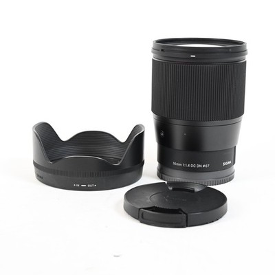 Sigma AF 16mm f1.4 C DC DN Contemporary 017 Lens Sony E-Mount #058