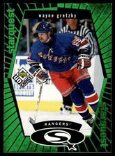 1997-98 COLLECTOR CHOICE STARQUEST GREEN Wayne Gretzky New York Rangers