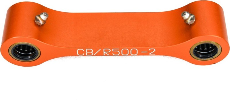 Kit de rabaissement KOUBALINK de selle orange 35.0 mm suspension moto Honda