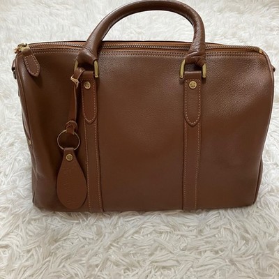 Margaret Howell Leather Boston Bag
