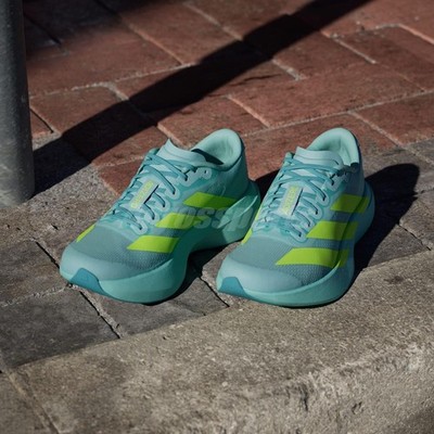 adidas Adizero Evo SL W Semi Flash Aqua Lucid Lemon Mint Women Running JS4452