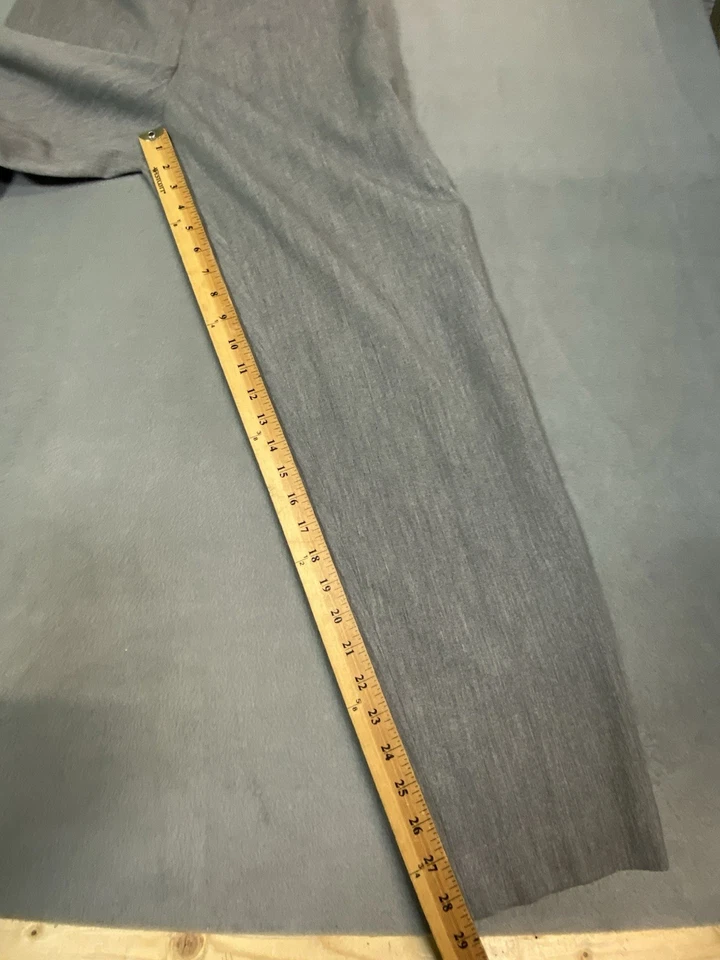 Pantalones/pantalones Talbots para mujer talla 8/10 gris elástico regular cremallera lateral usados en excelente estado Foto 3 de 4