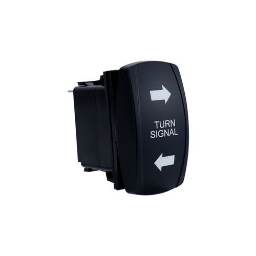 Turn Signal Rocker Switch with Green Flasher Light For ATV UTV RV Vehicle - Picture 10 of 19