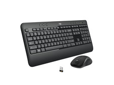 Logitech MK540 Wireless Keyboard Mouse Combo - USB Wireless RF Keyboard - Black