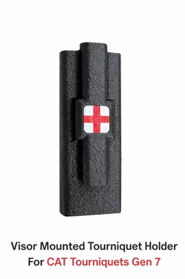 X ARMOR Tourniquet Visor Mount Holder for CAT Tourniquets Gen 7 or Older