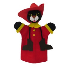 Handpuppe Gestiefelter Kater 30cm Kasperletheater Märchen Puppenspiel