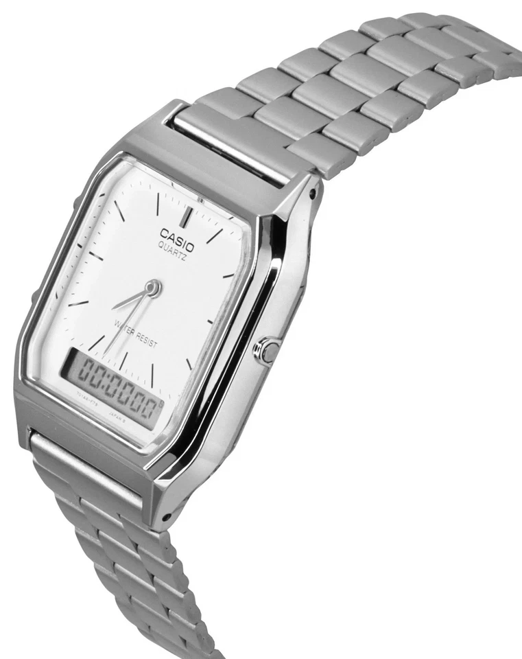 Casio AQ-230A-7D Vintage Watch Mens Women Unisex Analogue Digital Watches New - image 2 of 4