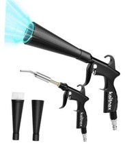 Car Cleaning Gun with 360&deg; Nozzle & Dust Brush | High Pressure Air Blow Gun