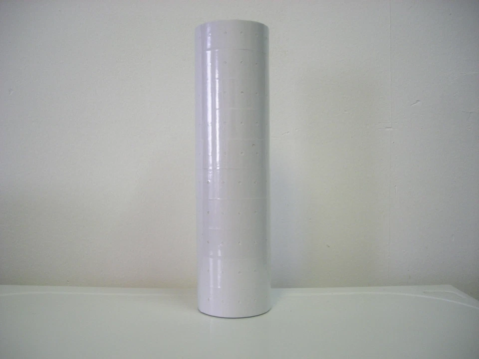 8 x 1,000 = 8000 White Labels Fits Towa GL (2) line, with Security cuts