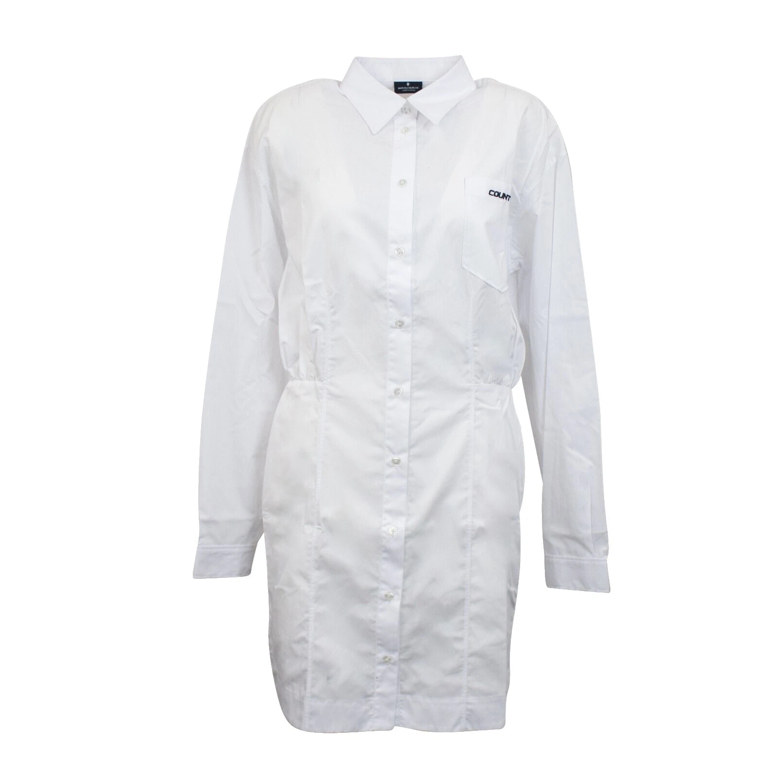 Knee Length Cotton Women's Shirt Dress