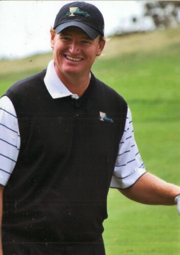 Foto brillante a color de Ernie Els Golf 5x7