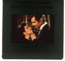 VIVIEN LEIGH CLARK GABLE GONE WITH THE WIND Original Color Slide Transparency
