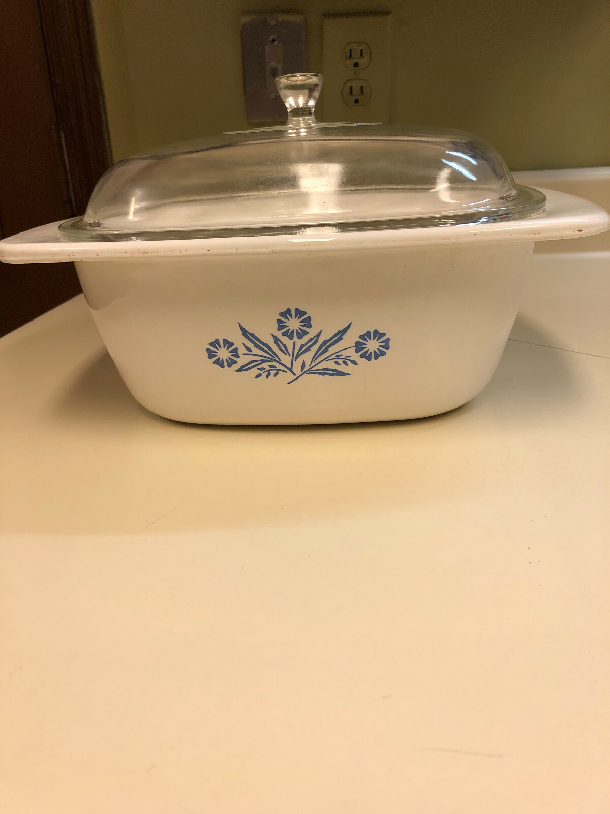 blue flower corning ware vintage eBay