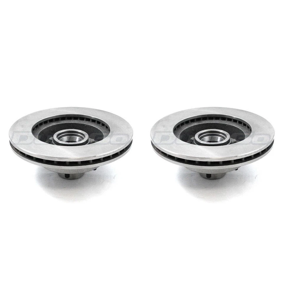 2 rotores de freno de disco delanteros DuraGo para Chevrolet Camaro 1970-1978 Foto 2 de 4