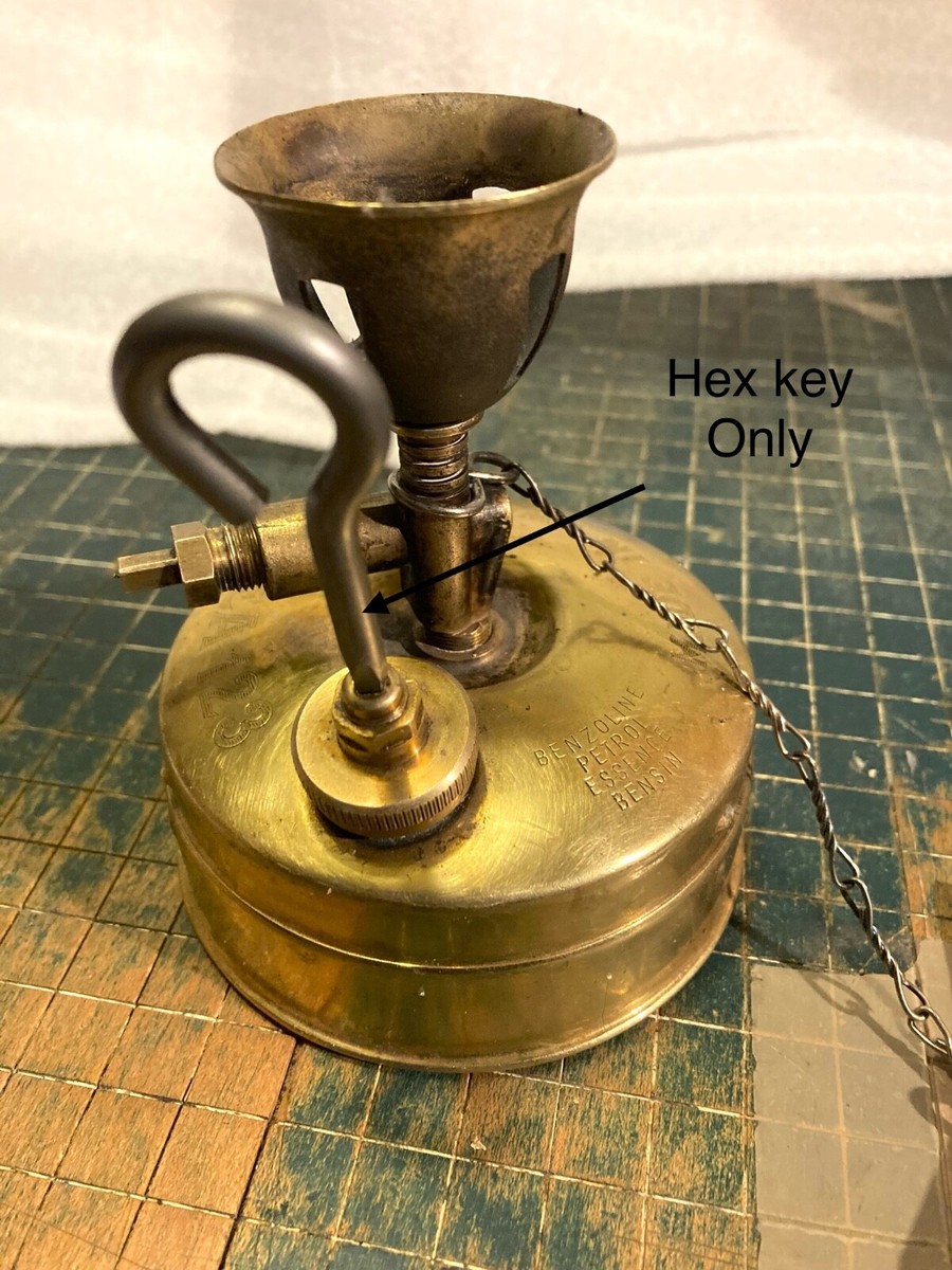 Svea 123 Penta Key Fits Svea Optimus 123 stove and more, key only