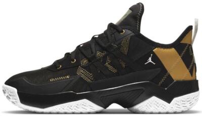 Size 8 - Air Jordan One Take 2 Black Metallic Gold