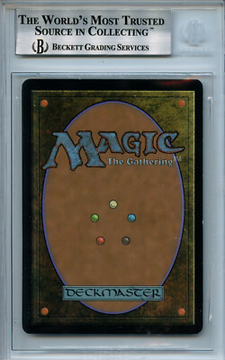 MTG Unlimited Black Knight BGS 8.5 NM/MT+ Card Magic 10 Centering