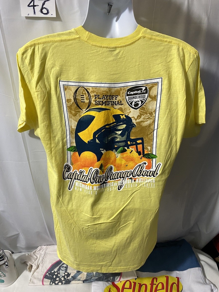 Michigan Wolverines 2021 Capital One Orange Bowl T-Shirt Men's