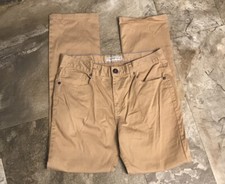 Boys Calvin Klein Jeans Khaki pants sz 18 W31 L30 straight leg brown 1125