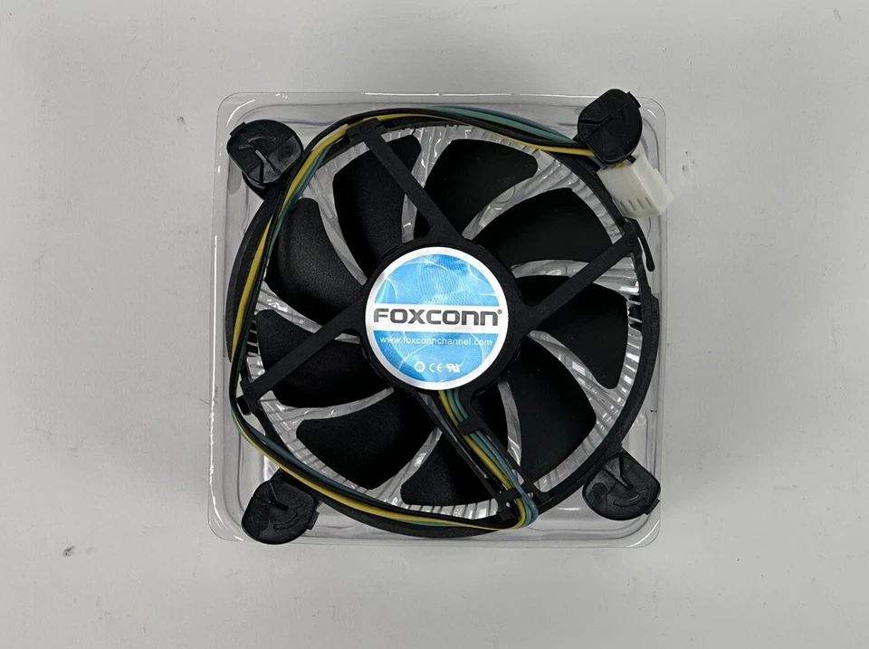 Intel Foxconn Desktop CPU Cooling Fan 30mm Heatsink 12V DC12C 0.2A E98290-001 - Image 4 of 4