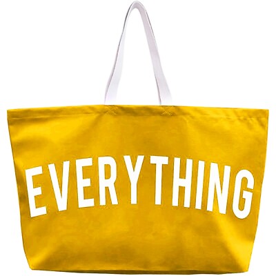 RIVERICH  Extra Large Shopping Beach Totes Bags Heavy Duty Canvas Grocery Bag