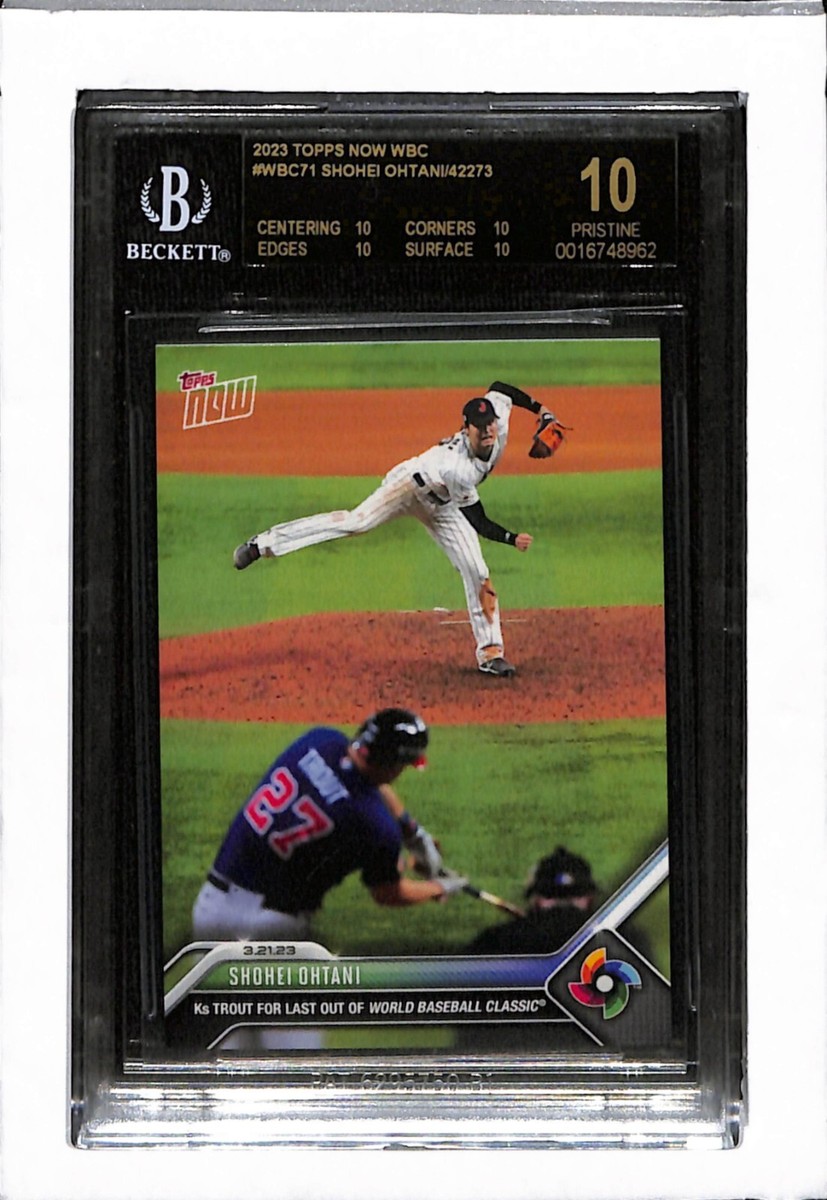 Shohei Ohtani Jersey 2023 Topps Now World Baseball Classic