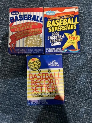 3 Fleer Mini Sets Stars Legends Superstars