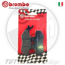 PASTIGLIE FRENO ANTERIORE BREMBO CARBON GAS GAS PAMPERA 125 DAL 2004