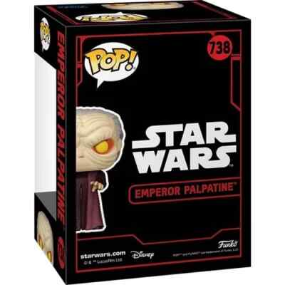 Funko POP! Star Wars Dark Side - Emperor Palpatine Figure