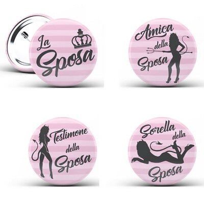 Addio al nubilato gadget LA SPOSA Amica della sposa Testimone