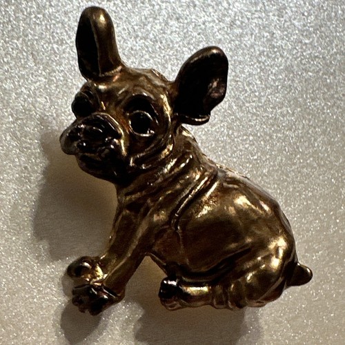 Bonsny French Bulldog Brooch Pin - Enamel & Rhinestone Dog Jewelry For Women, Gift Pouch - View #5