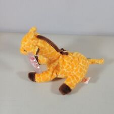 Ty Beanie Baby Twigs Giraffe 4068 1995 Retired PVC Pellets 5" Plush Toy