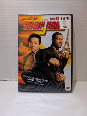 Rush Hour 3 (New, DVD, 2007) Jackie Chan - Chris Tucker
