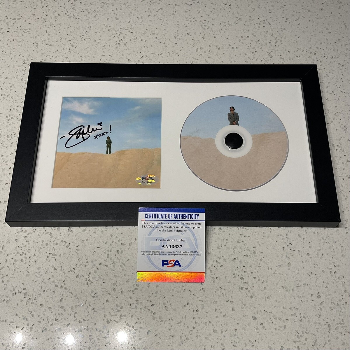 STEPHEN SANCHEZ SIGNED EASY ON MY EYES CD ALBUM AUTOGRAPH STEPHEN SANCHEZ SIGNED EASY ON MY EYES CD ALBUM AUTOGRAPH