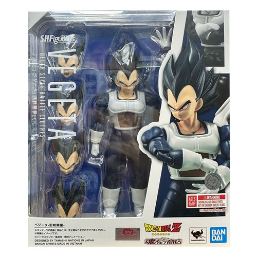 Bandai Vegeta Old Battle Clothes SHF 14cm Action Figure