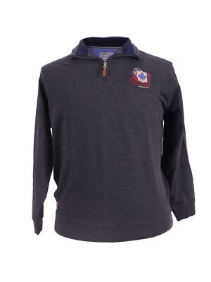 Sweatshirt Troyer von Redfield in großen Größen, anthrazit melange
