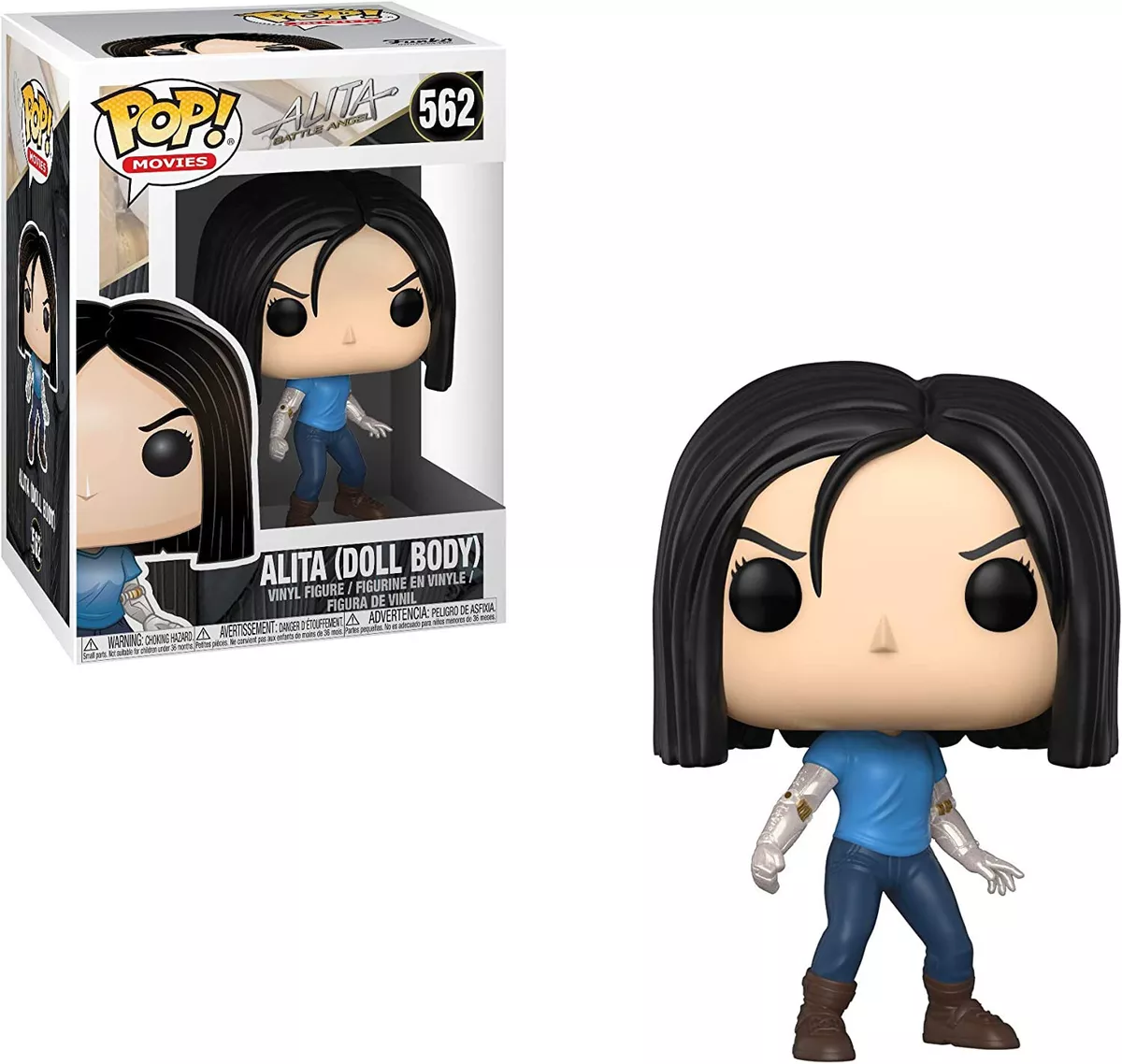 Funko Pop Movies Alita Battle Angel Body Doll 562 Figurine Vinyl