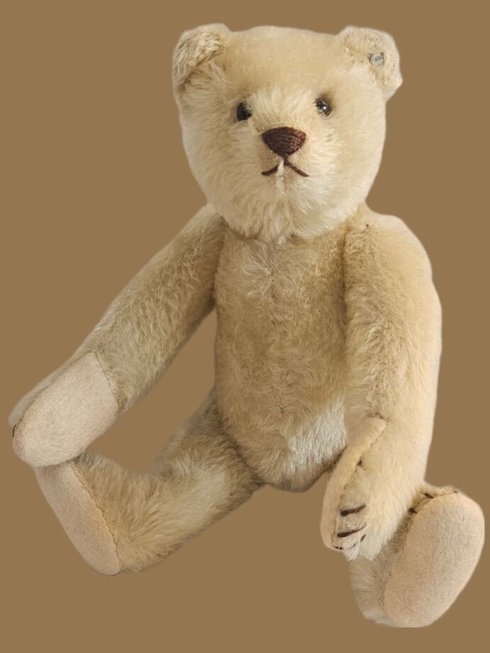 シュタイフSUGER TEDDY BEAR NATURAL WHITE25 シュタイフSUGER TEDDY BEAR NATURAL WHITE25